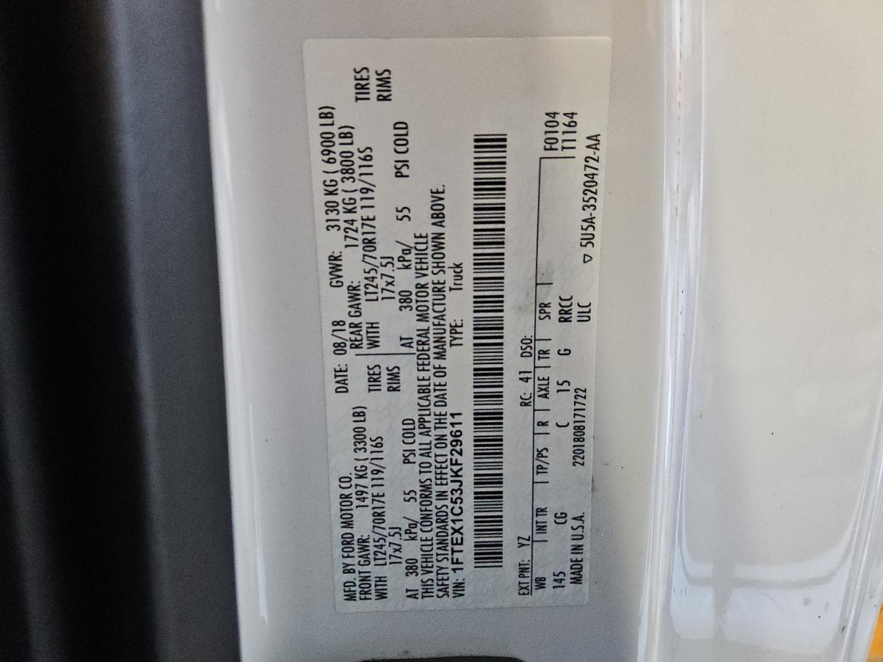 FORD F-150 SUPER CAB