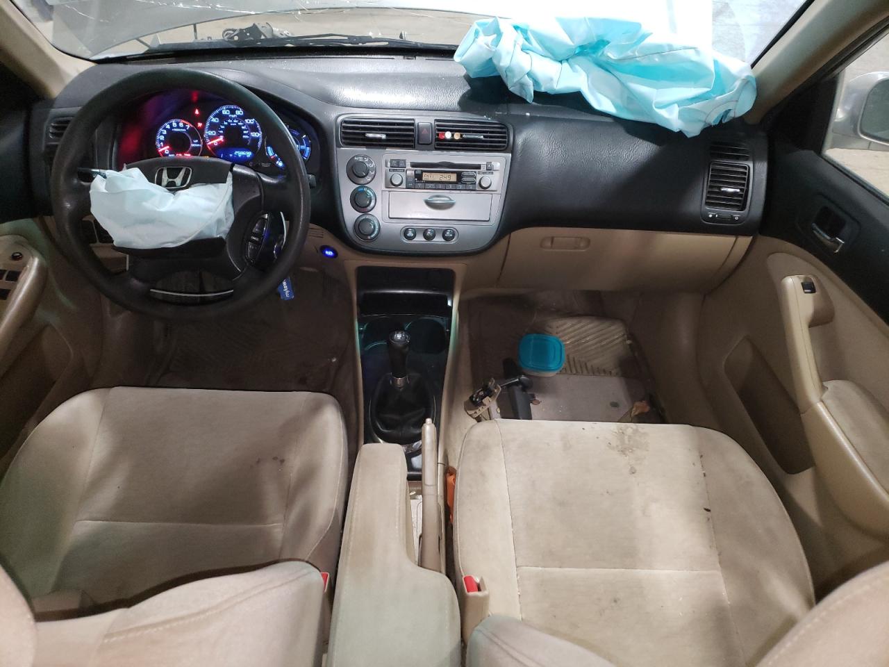 Lot #3282727287 2005 HONDA CIVIC HYBR