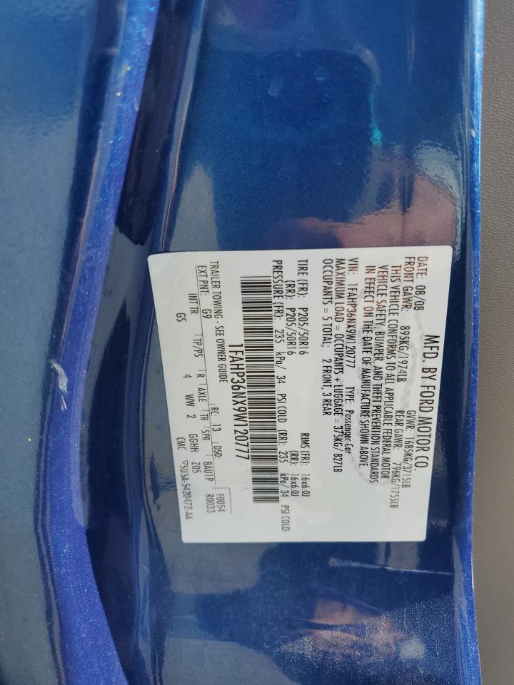 Lot #3270846436 2009 FORD FOCUS SES