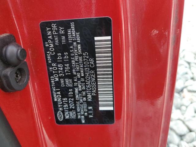 2017 HYUNDAI VELOSTER #3284033814