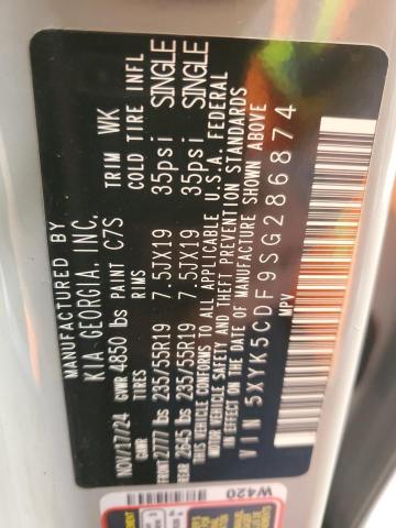 2025 KIA SPORTAGE S - 5XYK5CDF9SG286874