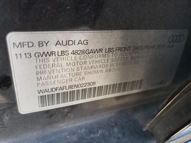 2014 AUDI A4 PREMIUM #3291327182