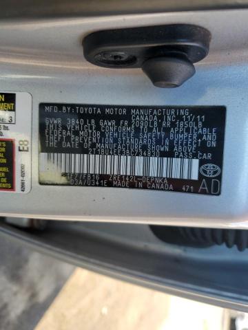 2011 TOYOTA COROLLA BA - 2T1BU4EE3BC734830