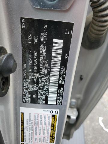 2019 TOYOTA 4RUNNER SR - JTEBU5JR1K5690026