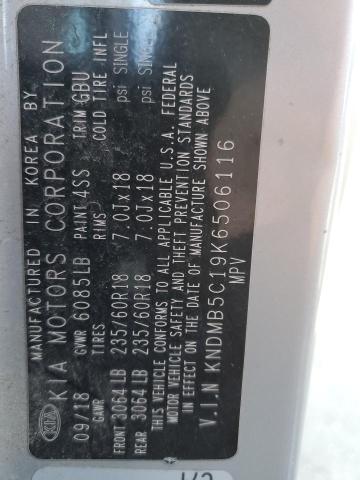 2019 KIA SEDONA LX - KNDMB5C19K6506116