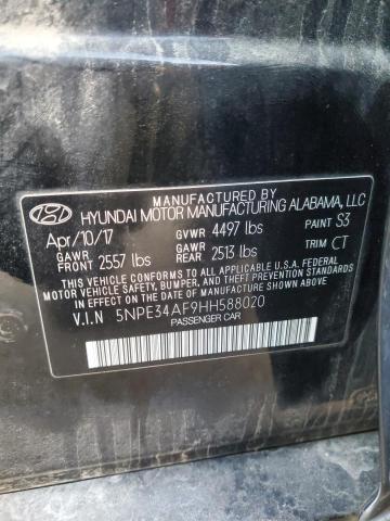 2017 HYUNDAI SONATA SPO - 5NPE34AF9HH588020