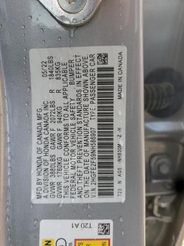 2022 HONDA CIVIC SPOR #3284754529