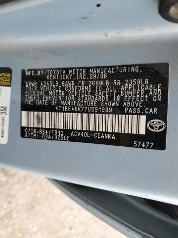 2007 TOYOTA CAMRY CE #3301797372