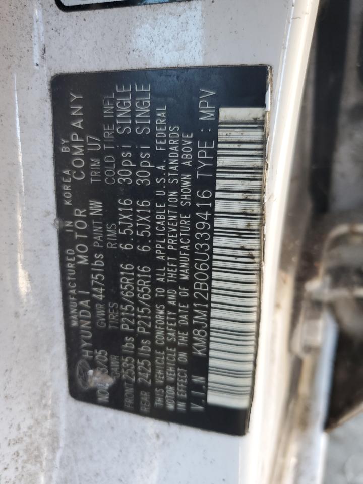 Lot #3302885918 2006 HYUNDAI TUCSON GL