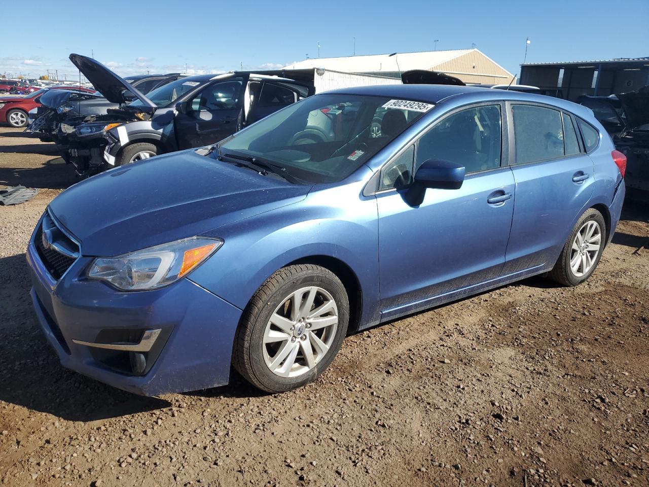 Lot #3290075270 2015 SUBARU IMPREZA PR