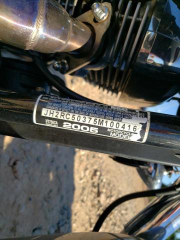 2005 HONDA VT750 CA JH2RC50375M100416