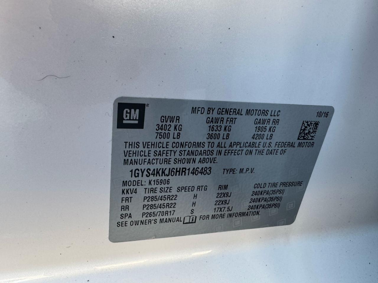 CADILLAC ESCALADE ESV PLATINUM