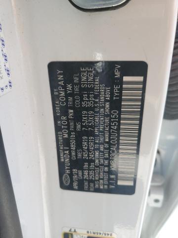 2018 HYUNDAI TUCSON SPO KM8J3CAL0JU745150