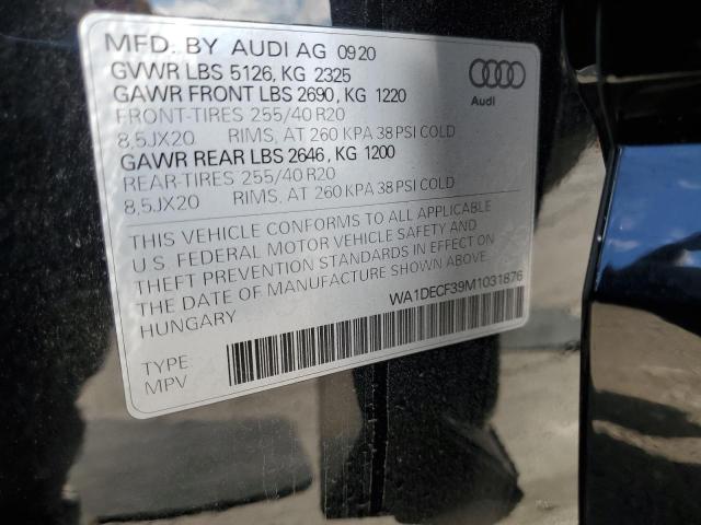 2021 AUDI Q3 PREMIUM - WA1DECF39M1031876