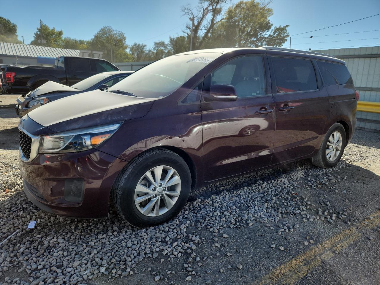Lot #3286693294 2017 KIA SEDONA LX