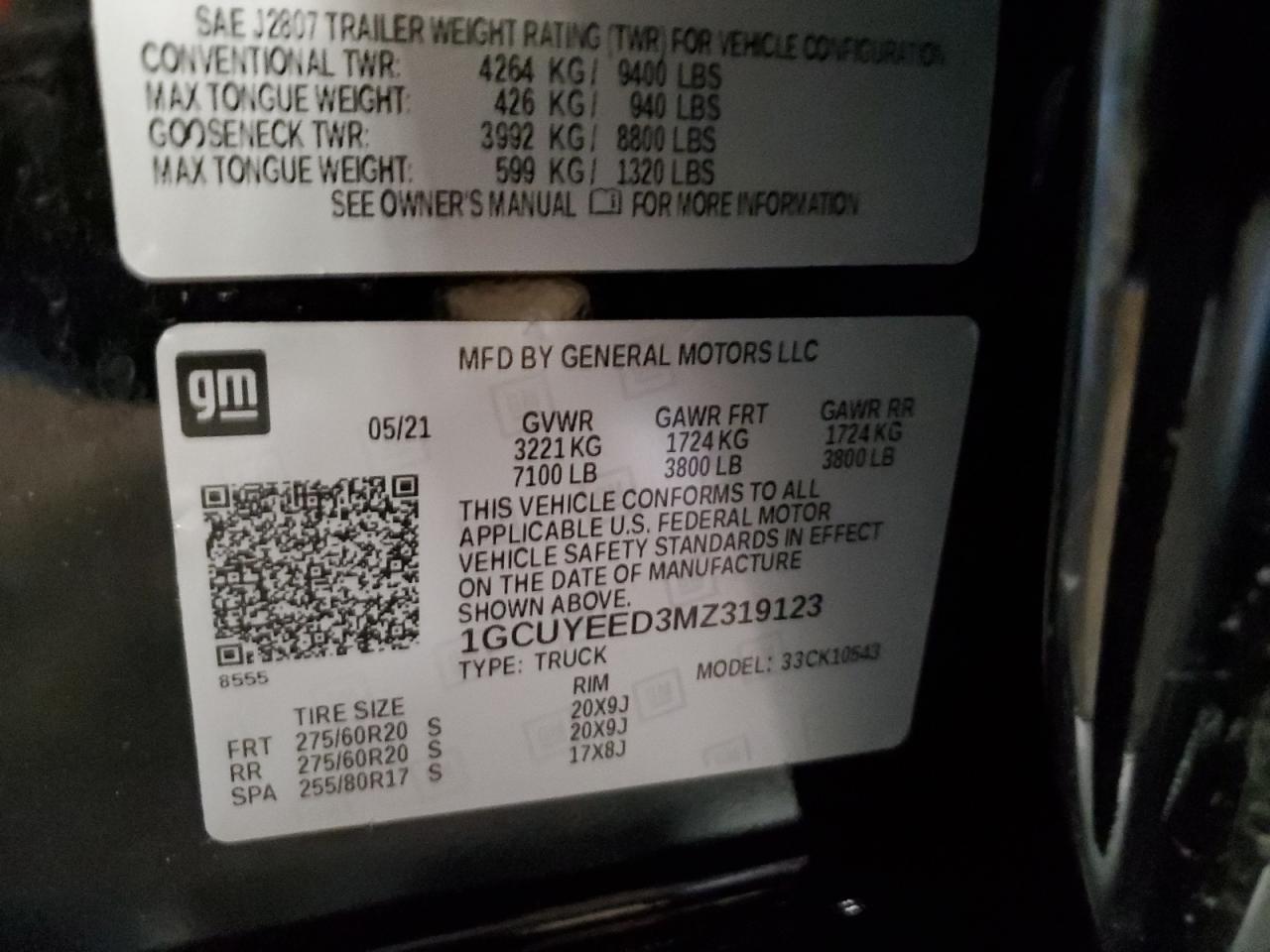 CHEVROLET SILVERADO K1500 RST