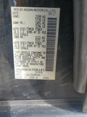 2018 NISSAN FRONTIER S - 1N6AD0ER2JN708185