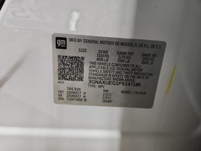 2023 CHEVROLET EQUINOX LT - 3GNAXUEG1PS147189