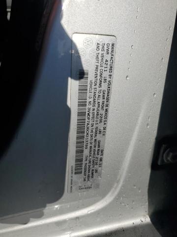 2012 VOLKSWAGEN JETTA SE - 3VWDP7AJ6CM313789