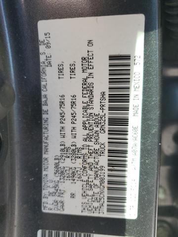 2016 TOYOTA TACOMA DOU - 3TMAZ5CNXGM003199