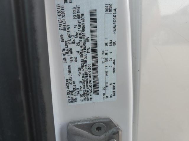 2016 FORD ESCAPE TIT - 1FMCU0J92GUC91503