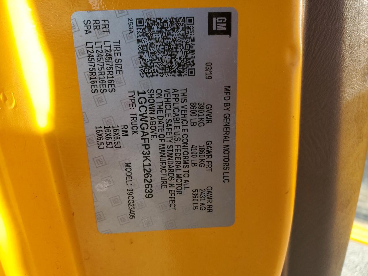 CHEVROLET EXPRESS G2