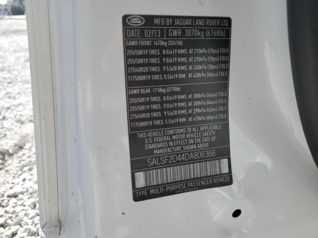 2013 LAND ROVER RANGE ROVE #3287702011