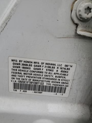 2015 ACURA ILX 20 TEC 19VDE1F78FE007123