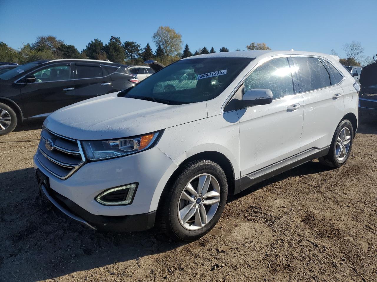 Lot #3294587036 2017 FORD EDGE SEL