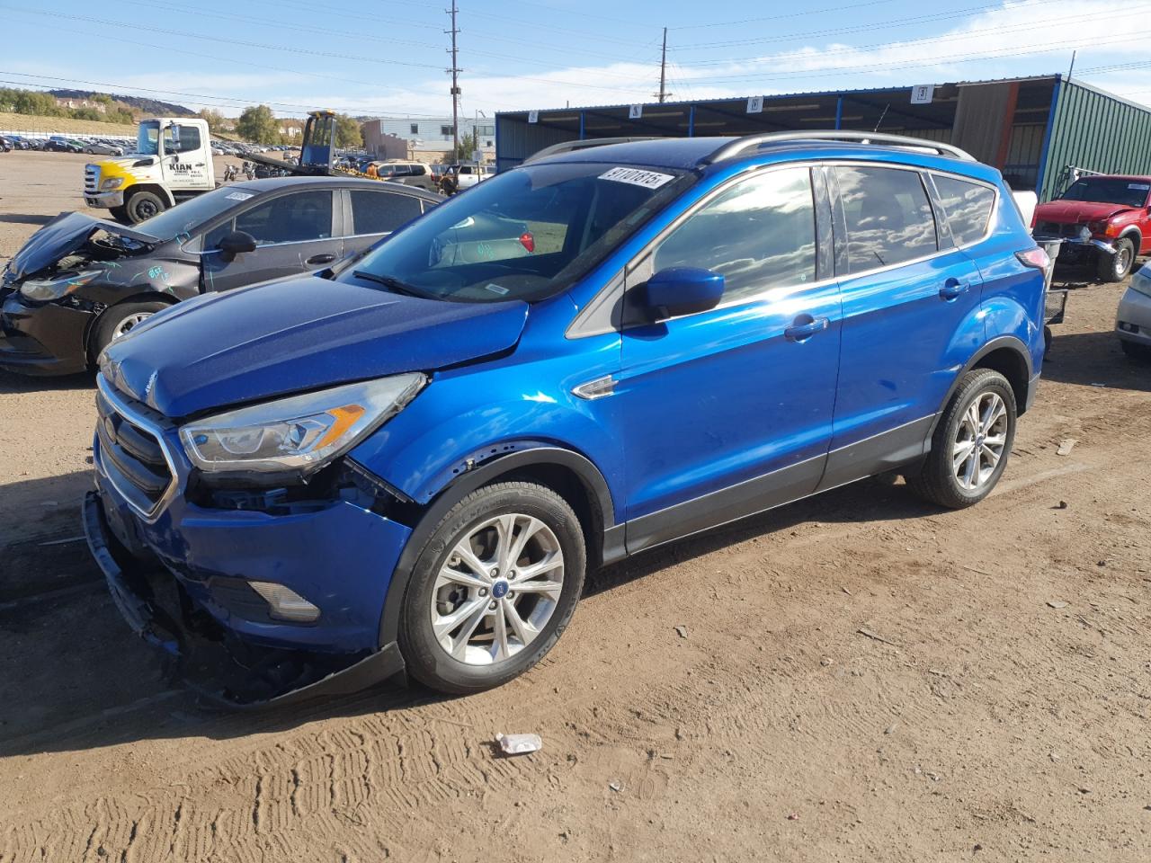 Lot #3294813758 2018 FORD ESCAPE SEL