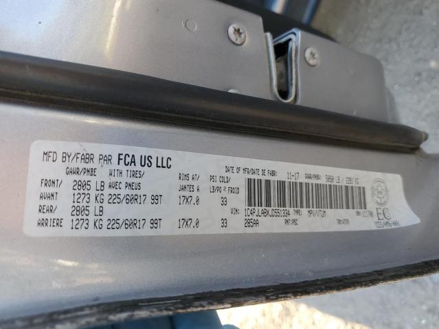 2018 JEEP CHEROKEE S - 1C4PJLABXJD551334