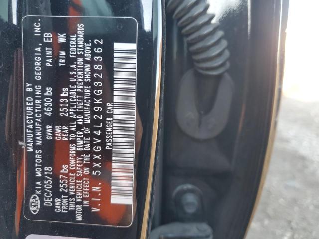 2019 KIA OPTIMA SXL 5XXGV4L29KG328362