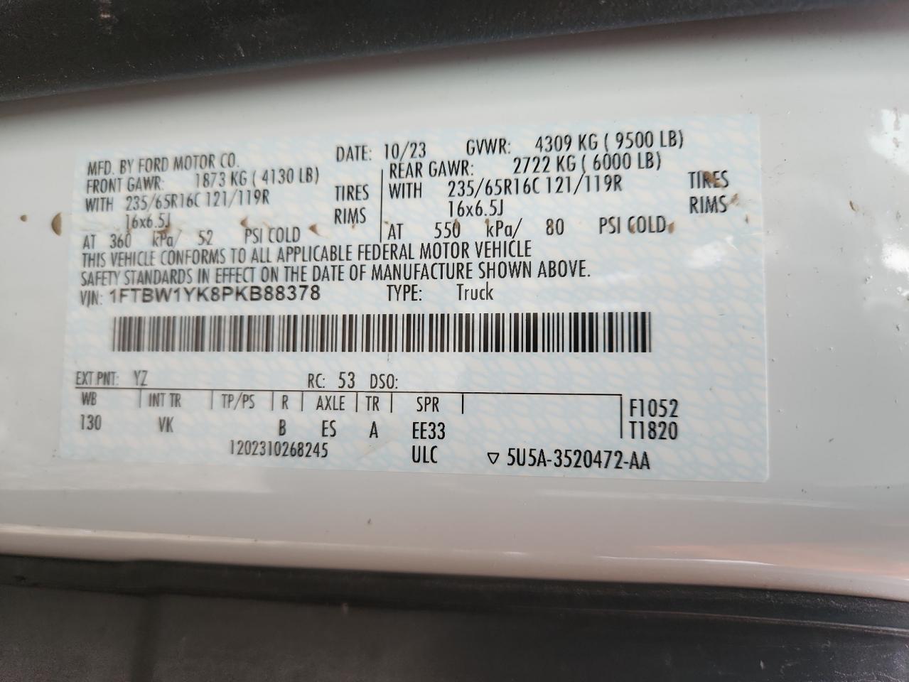 FORD E-TRANSIT T-350