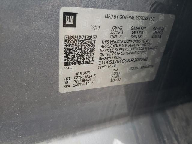 2019 GMC YUKON SLE #3279096232