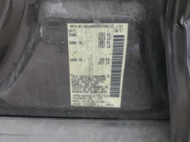 2017 NISSAN ALTIMA 3.5 1N4BL3AP1HC276250