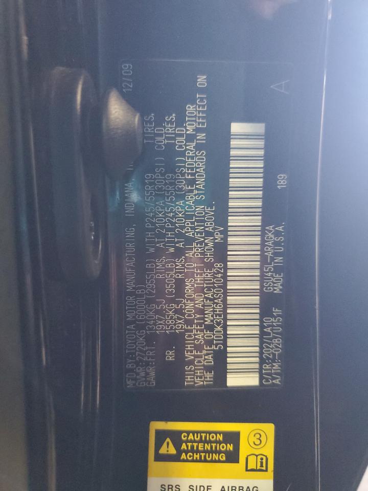 TOYOTA HIGHLANDER LIMITED