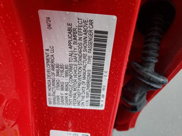 2024 HONDA CIVIC SPORT #3291169978