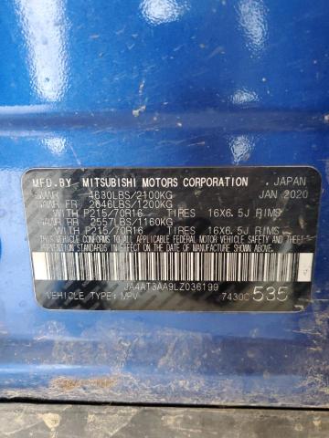 2020 MITSUBISHI ECLIPSE CR - JA4AT3AA9LZ036199