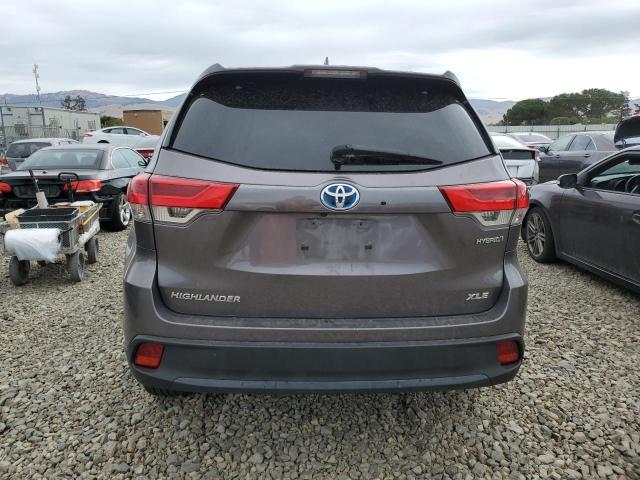 2019 TOYOTA HIGHLANDER HYBRID 5TDJGRFH1KS060743