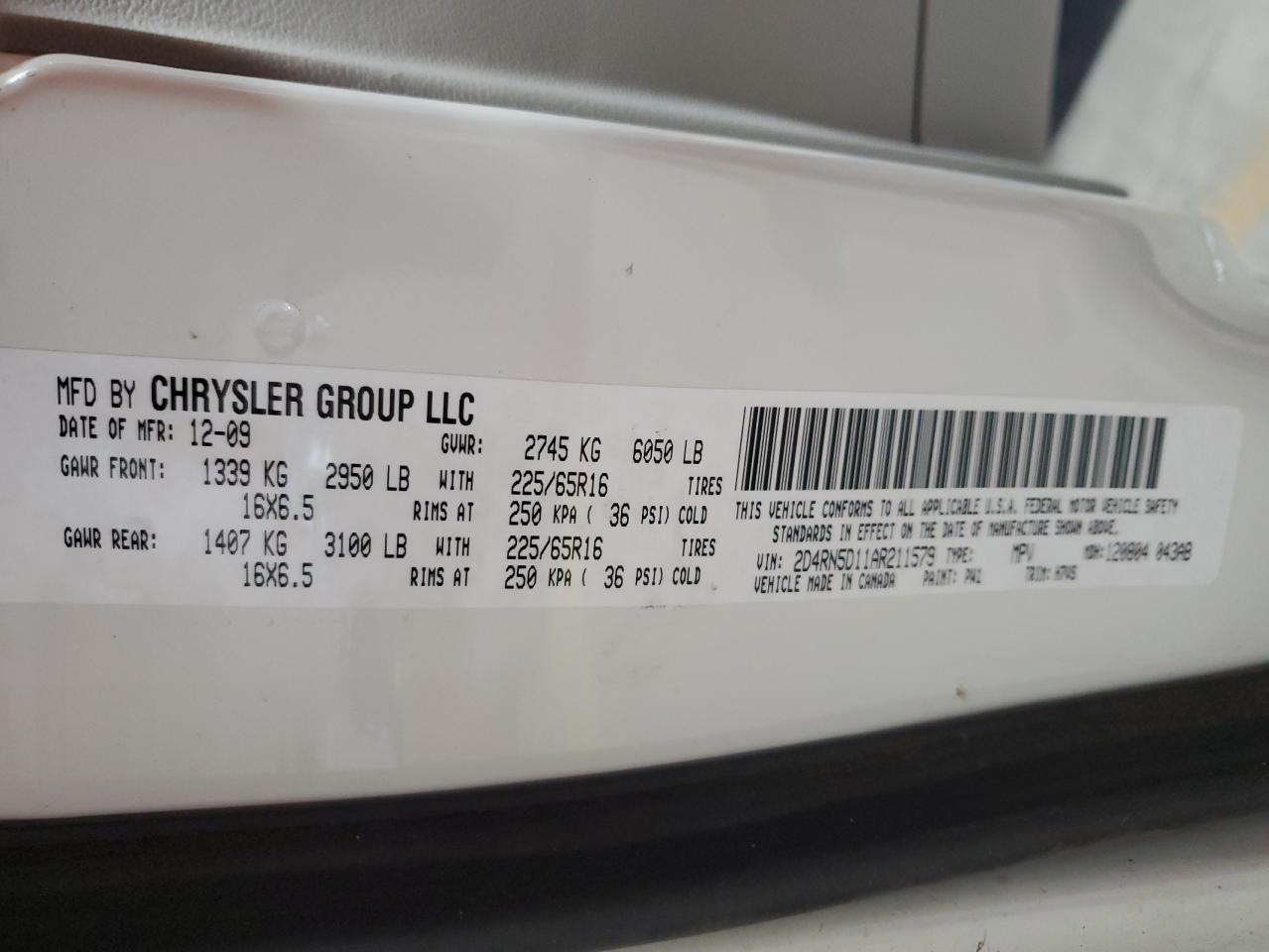 DODGE GRAND CARAVAN SXT