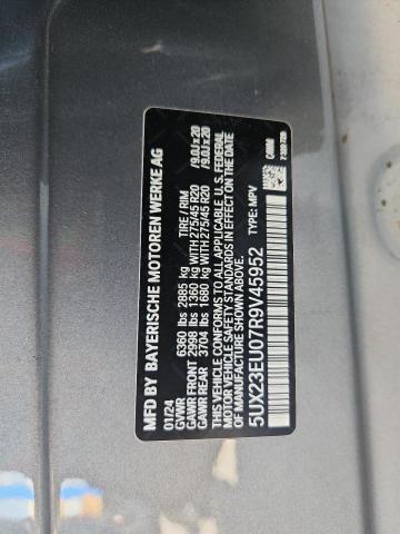 2024 BMW X5 XDRIVE4 - 5UX23EU07R9V45952