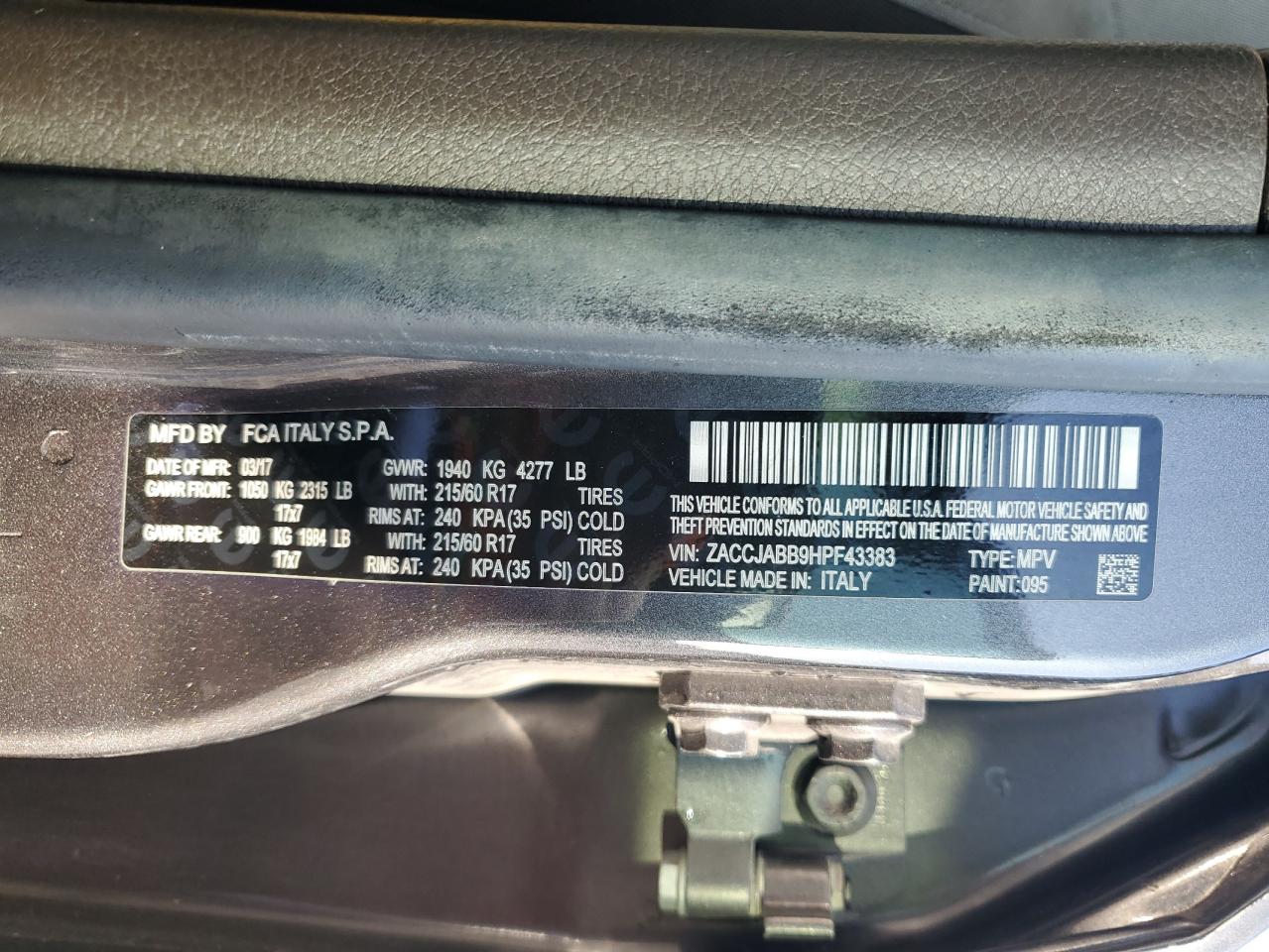 JEEP RENEGADE LATITUDE