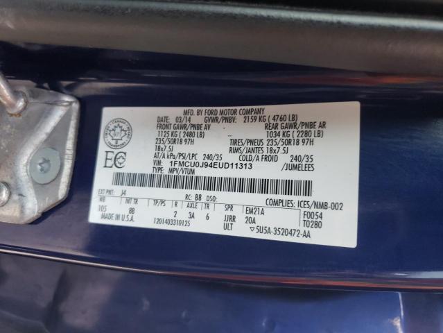 2014 FORD ESCAPE TIT - 1FMCU0J94EUD11313