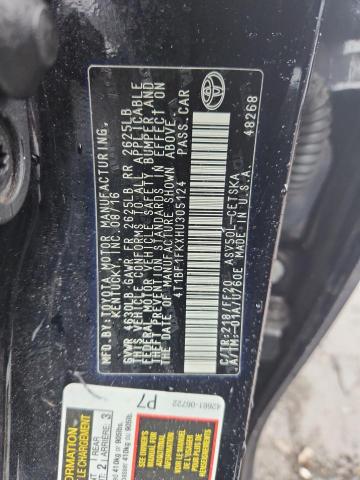 2017 TOYOTA CAMRY LE - 4T1BF1FKXHU305124