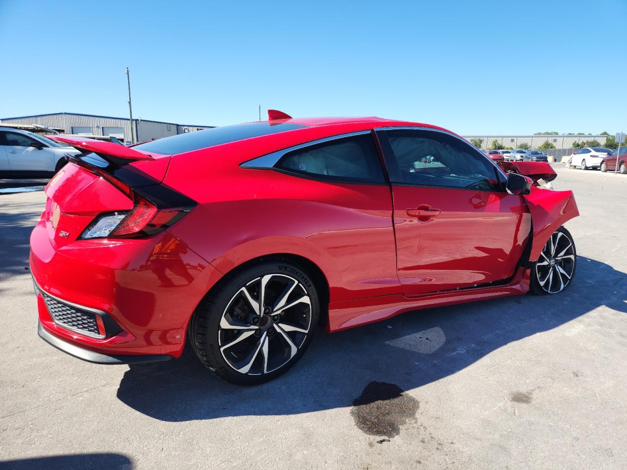 Lot #3311645223 2018 HONDA CIVIC SI