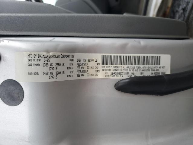 2005 JEEP GRAND CHEROKEE LIMITED #3301749330