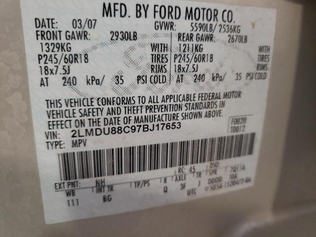 2007 LINCOLN MKX #3302665012