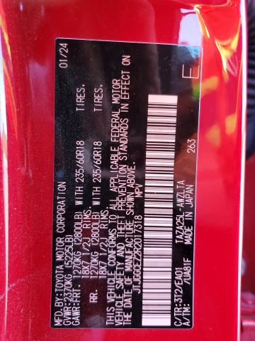 2024 LEXUS NX 350 PRE JTJGGCEZ2R2017318