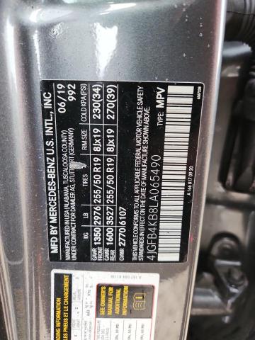 2020 MERCEDES-BENZ GLE 350 4M 4JGFB4KB8LA065490