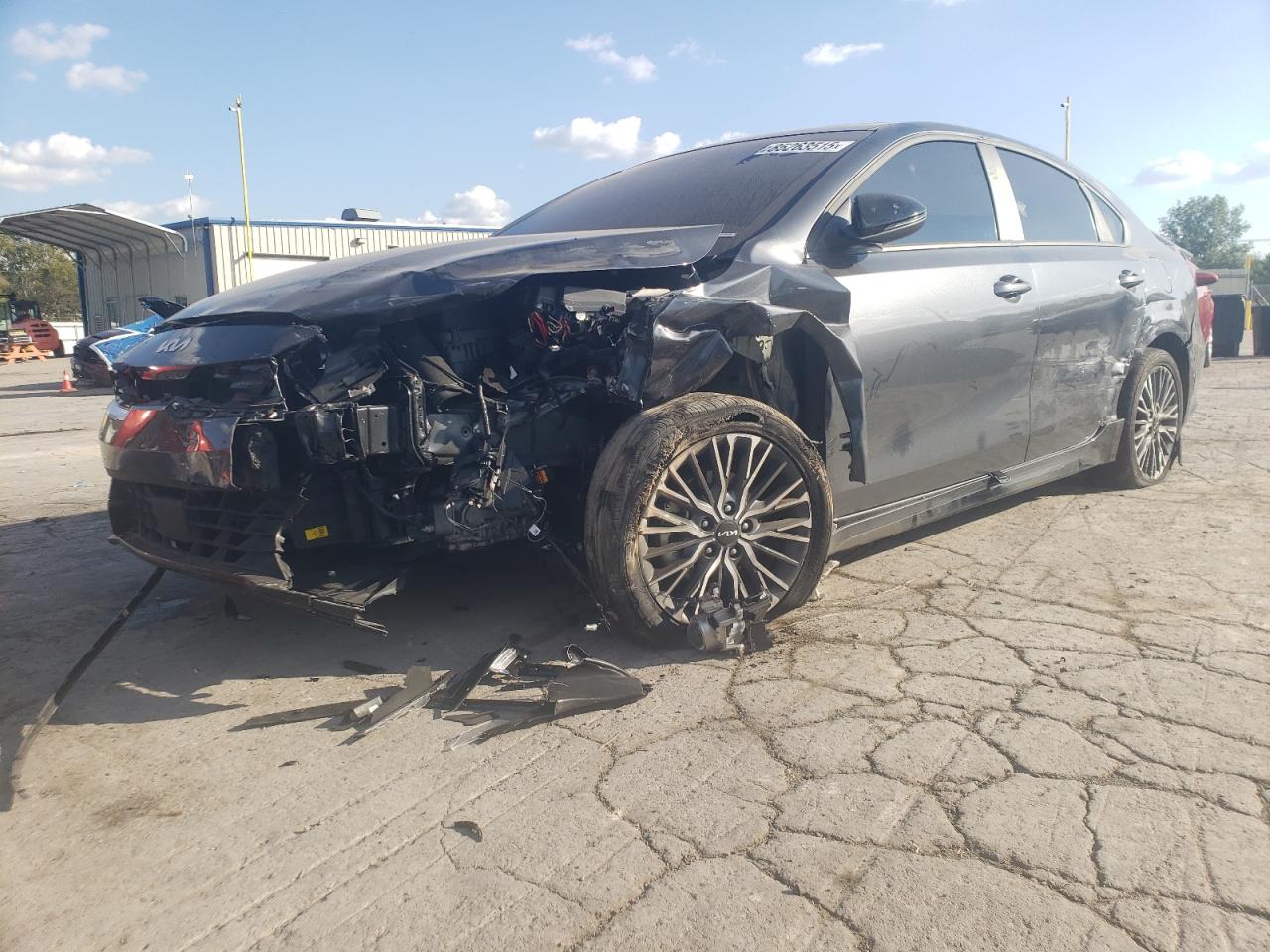 Lot #3302823919 2024 KIA FORTE GT LINE